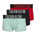 Vyriškos trumpikės Calvin Klein 000NB3775A Trunk black/goji berry/aqua blue