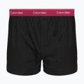 Vyriškos trumpikės Calvin Klein LV00NB4267 Boxer Slim black bodies w/ poseidon blue/plein 4