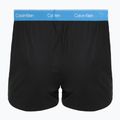 Vyriškos trumpikės Calvin Klein LV00NB4267 Boxer Slim black bodies w/ poseidon blue/plein 5