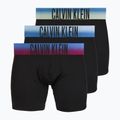 Vyriškos trumpikės Calvin Klein LV00NB4622 Boxer Brief blck bodies w/ plein air psdn blue/