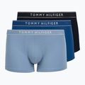 Vyriškos trumpikės Tommy Hilfiger Trunk Dtm navy blue/opul blue/brisk blue