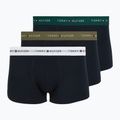 Vyriškos trumpikės Tommy Hilfiger Trunk WB 3 pack nb//white/orna green/utility olive