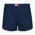 Vyriškos trumpikės Tommy Hilfiger Woven Boxer Print 3 pack chambray flag/carb navy/c navy flag 2