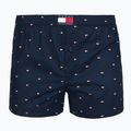 Vyriškos trumpikės Tommy Hilfiger Woven Boxer Print 3 pack chambray flag/carb navy/c navy flag 3