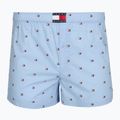 Vyriškos trumpikės Tommy Hilfiger Woven Boxer Print 3 pack chambray flag/carb navy/c navy flag 5