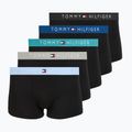 Vyriškos trumpikės Tommy Hilfiger Trunk black/ant silver/ves blue/opu bl/haz te
