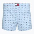 Vyriškos trumpikės Tommy Hilfiger Woven Boxer Print 3 pack rwb foulard/med red/rwb w chck 2