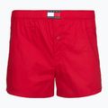Vyriškos trumpikės Tommy Hilfiger Woven Boxer Print 3 pack rwb foulard/med red/rwb w chck 3