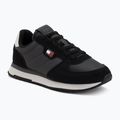 Vyriški batai Tommy Jeans Runner Flag Mix washed black/stratus grey