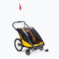 Thule Chariot Sport dviračių priekaba dvigubam dviračiui geltonos spalvos 10201024