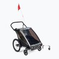 Thule Chariot Lite dviračių priekaba dviem asmenims, žalia 10203022