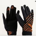 Oakley Drop In Mtb Glove 2.0 vyriškos dviratininkų pirštinės juodai oranžinės spalvos FOS901323 3