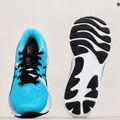 ASICS Gel-Cumulus 24 Ekiden moteriški bėgimo bateliai aquarium/black 14