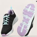 Moteriški treniruočių bateliai SKECHERS Arch Fit Comfy Wave black/lavender 14