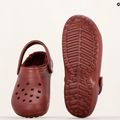"Crocs Classic Lined Clog" šlepetės bordeaux 9