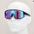 Akiniai nuo saulės Bliz Vision Nano Optics Nordic Light matt black/light begonia/violet blue 10