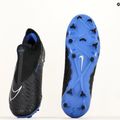 Nike Phantom GX Academy DF FG/MG juodi/chromuoti/hiper royal futbolo bateliai 8