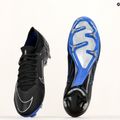 Nike Zoom Mercurial Vapor 15 Pro FG juodi/chromuoti/hyper real futbolo bateliai 8