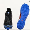 Vyriški bėgimo bateliai Salomon Speedcross 6 GTX black/surf the web/safety yellow 12