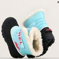 Paauglių sniego batai Sorel Snow Commander ocean surf/cactus pink 16