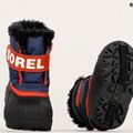 Vaikiški sniego batai Sorel Snow Commander nocturnal/sail red 15