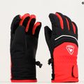 Rossignol Jr Tech Impr G sports raudona vaikiška slidinėjimo pirštinė 3