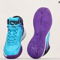 Vyriški krepšinio bateliai PUMA Playmaker Pro Mid purple glimmer/bright aqua/strong grey/white 16