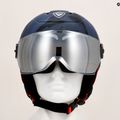 "Rossignol" vaikiškas slidinėjimo šalmas "Whoopee Visor Impacts" tamsiai mėlynas 13