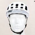 Dviračio šalmas MTB POC Tectal Race MIPS hydrogen white/uranium black 9