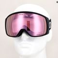 Oakley Flight Tracker matiniai juodi/prizm snow hi pink slidinėjimo akiniai 10
