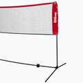 Wilson Starter Ez teniso tinklas 6,1 m juoda/raudona 2