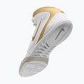"Nike Freek" balti/metalinio aukso/šaltai pilki bokso bateliai 10