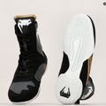 Bokso bateliai Venum Elite Boxing black/white/gold 8