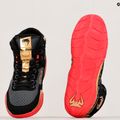 Bokso bateliai Venum Elite Wrestling black/gold/red 8