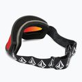 Slidinėjimo akiniai Volcom Footprints matte black stone/red chrome/yellow 3