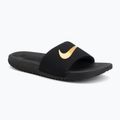 Vaikiškos šlepetės Nike Kawa black/metallic gold
