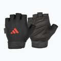 Treniruočių pirštinės adidas Essential Adjustable black/ red