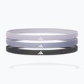Galvos juosta Adidas Hairbands 3 vnt. silver dawn/violet/legend ink