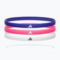 Galvos juostos adidas Hairbands 3 pack lucid blue/lucid pink/white
