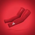 Kompresinės rankovės adidas Climacool Compression Arm Sleeves red 5