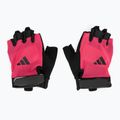 Treniruočių pirštinės adidas Essential Training pink mesh 2
