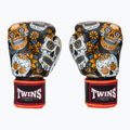 Bokso pirštinės Twins Special Fancy FBGVL3-53 Skull orange/black