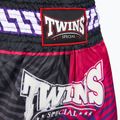 Treniruočių šortai Twins Special Muay Thai Twins Maze brown/pink/blue/white 3