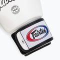Bokso pirštinės Fairtex Universal "Tight-Fit" Design white 6