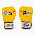 Bokso pirštinės Fairtex Universal "Tight-Fit" Design yellow 2