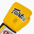 Bokso pirštinės Fairtex Universal "Tight-Fit" Design yellow 5