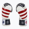 Bokso pirštinės Fairtex Universal "Tight-Fit" Design USA white 4