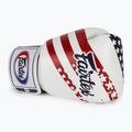 Bokso pirštinės Fairtex Universal "Tight-Fit" Design USA white 5