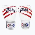 Bokso pirštinės Fairtex Universal "Tight-Fit" Design USA white