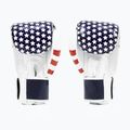 Bokso pirštinės Fairtex Universal "Tight-Fit" Design USA white 2